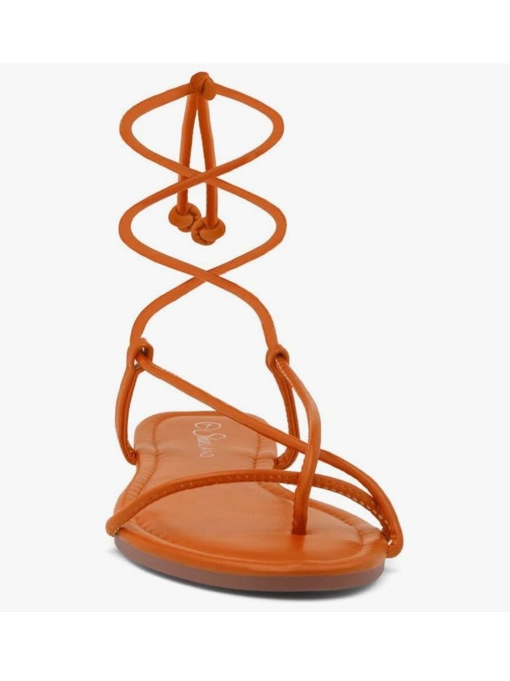 Shoe Land Women’s Flat Sandals Comfortable Lace-Up Gladiator Sandals size 8